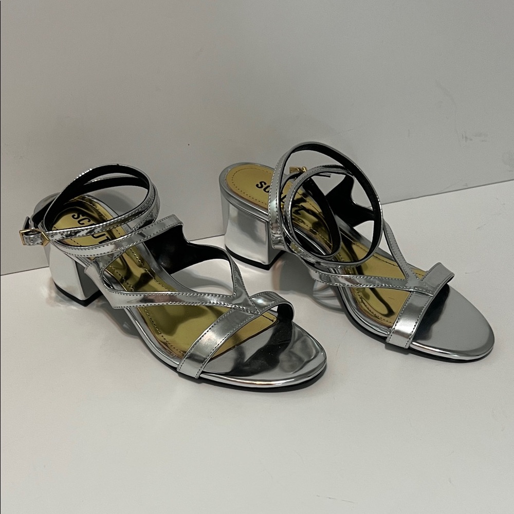 Schutz Stephanie Block Heel Sandal -  Women’s 7.5